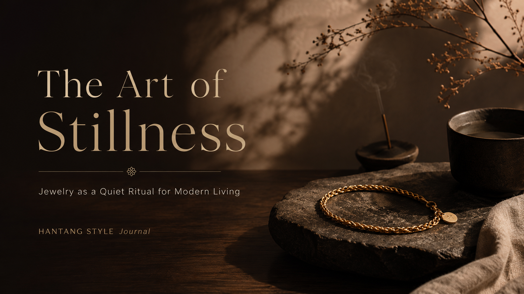 The Art of Stillness: Jewelry as a Quiet Ritual for Modern Living