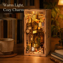 HANTANG STYLE Light-Up Miniature House Kit | Lantern Street DIY Book Nook