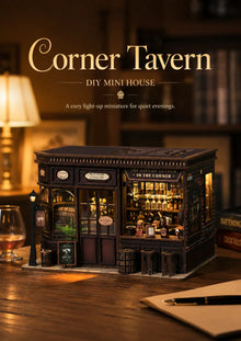 Corner Bistro DIY Miniature House Kit