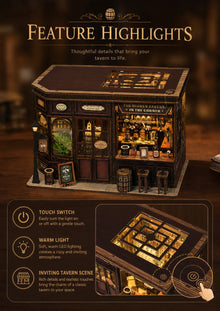 Corner Bistro DIY Miniature House Kit