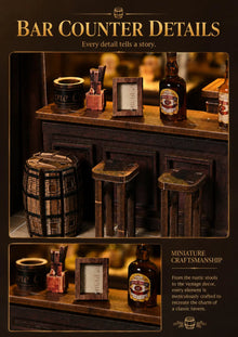Corner Bistro DIY Miniature House Kit