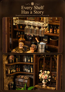 Corner Bistro DIY Miniature House Kit