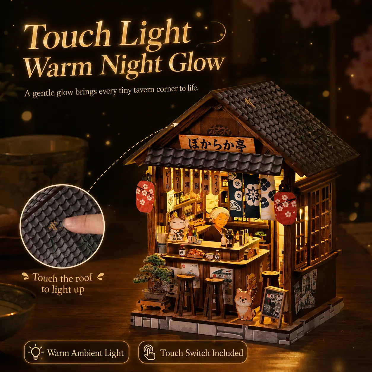 Cozy Cottage Tavern DIY Miniature House Kit