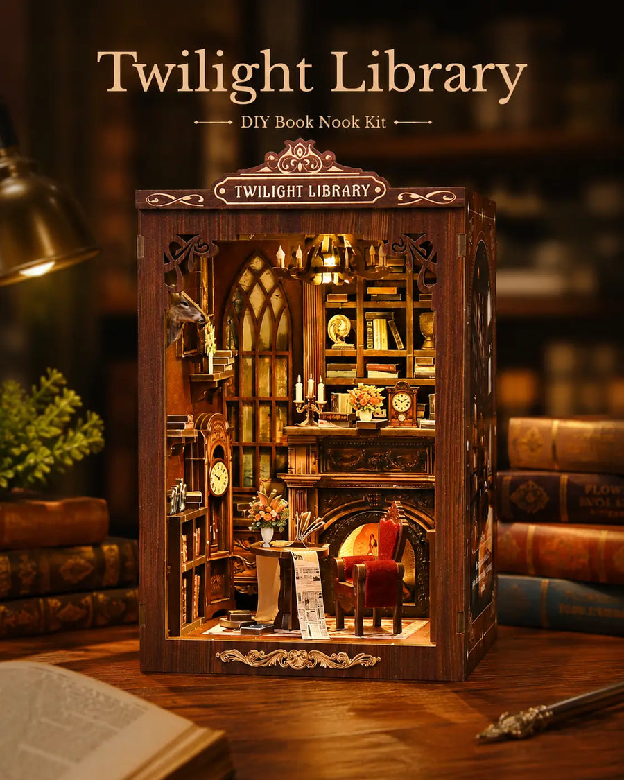 Twilight Library DIY Book Nook Kit