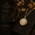 Zen Ritual Pendant – Handcrafted Oriental Necklace for Mindful Living HanTang Studio