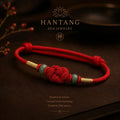 Red Fate Knot Bracelet — Eastern Spiritual Protection Jewelry HANTANG STYLE