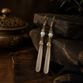 Jade Dew Drop Earrings