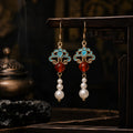 Palace Pearl Lantern Earrings