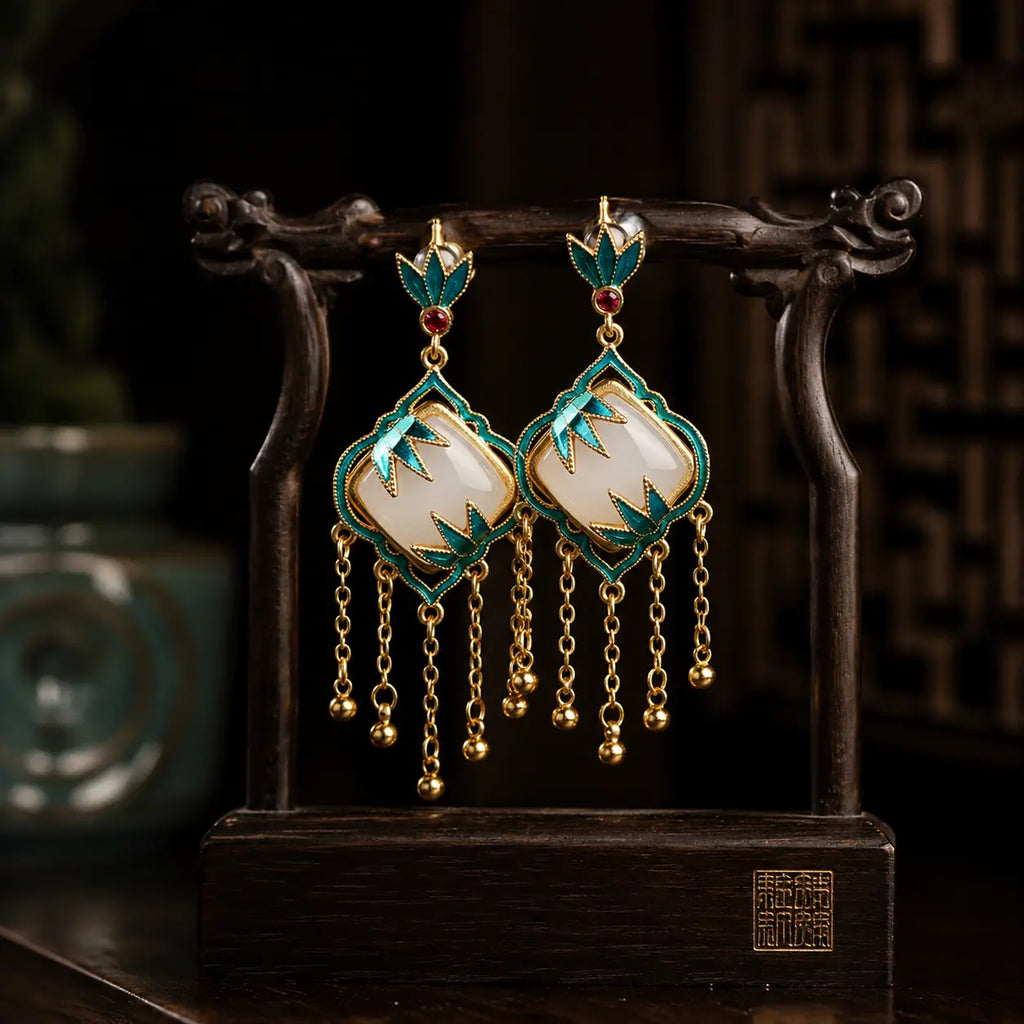 Lantern Bloom Palace Earrings