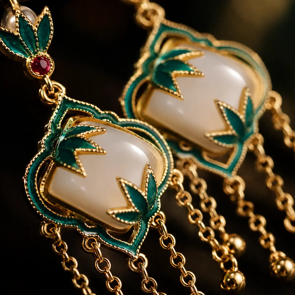 Lantern Bloom Palace Earrings