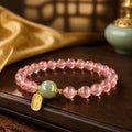 Blush Jade Fortune Bracelet
