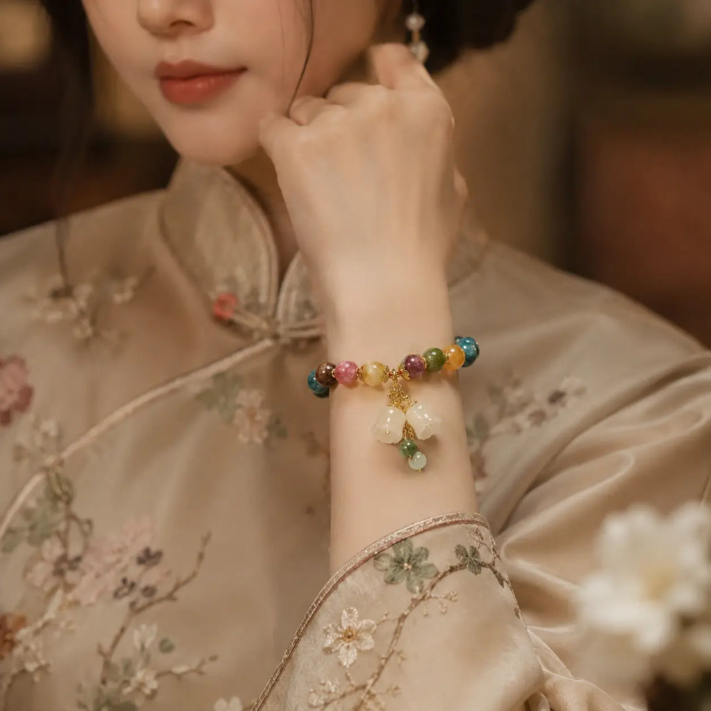 Imperial Blossom Tourmaline Bracelet