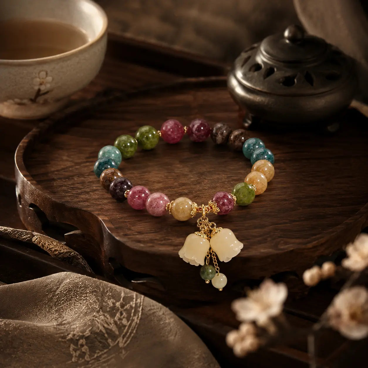 Imperial Blossom Tourmaline Bracelet