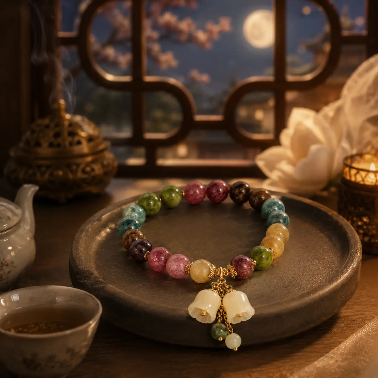 Imperial Blossom Tourmaline Bracelet