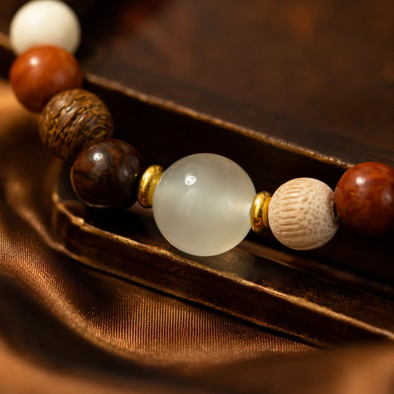 Earth Harmony Jade-Inspired Bracelet