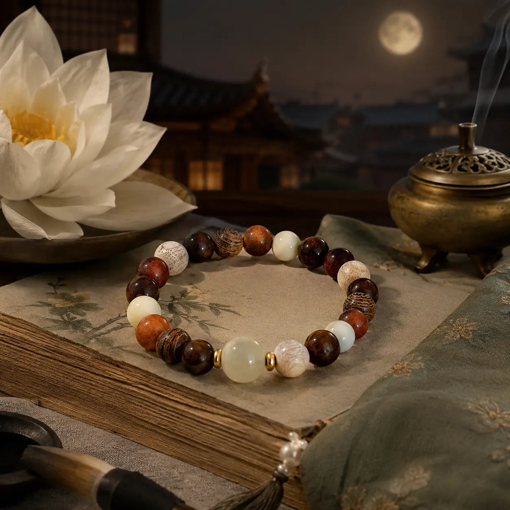 Earth Harmony Jade-Inspired Bracelet