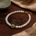 Imperial Pearl Jade-Inspired Necklace
