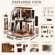 HANTANG STYLE DIY Book Nook Kit | Enchanted Tree Library